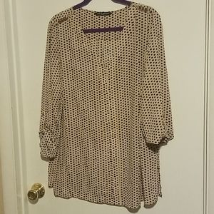 Zac & Rachel Tan/Black Dress Shirt